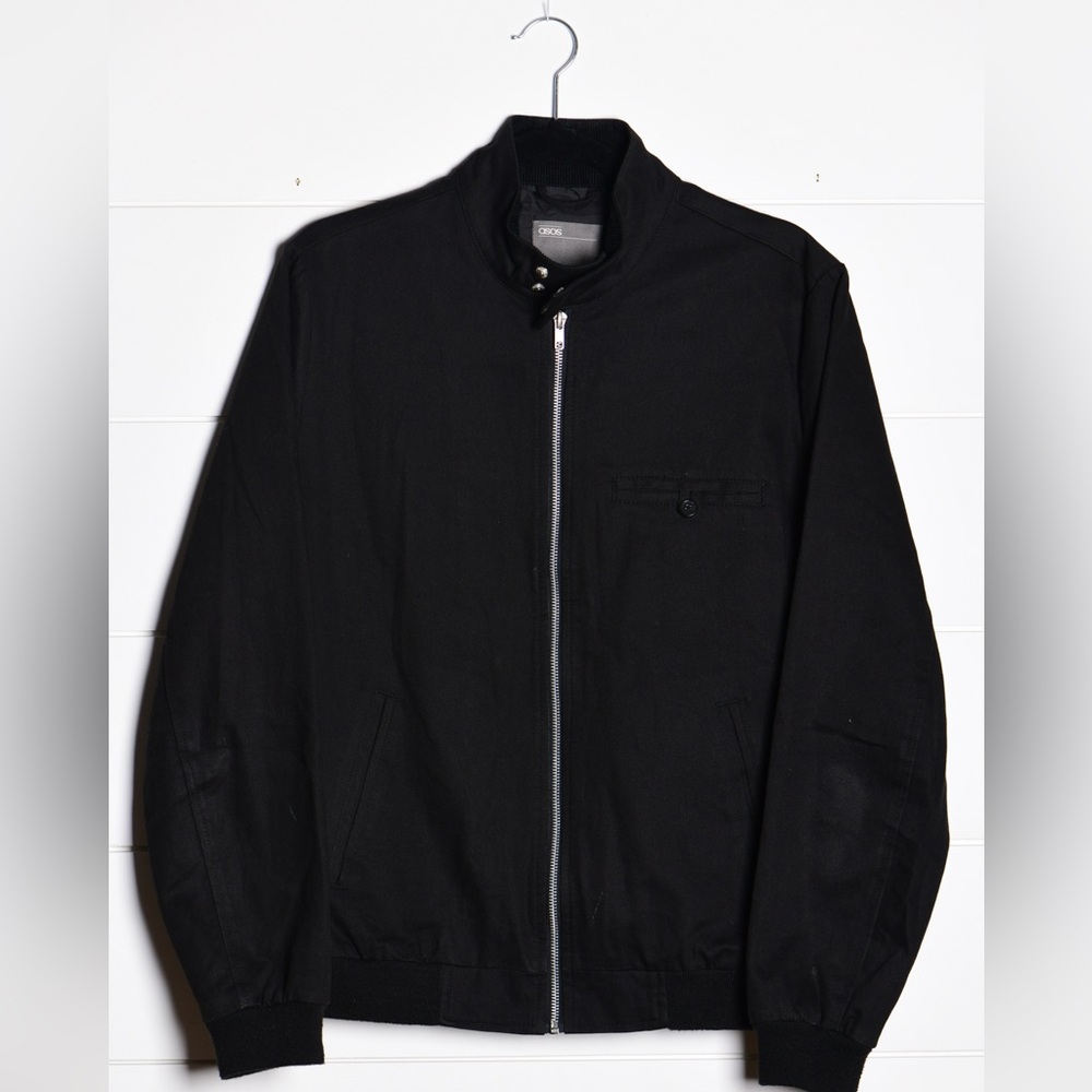 ASOS Black Bomber Jacket